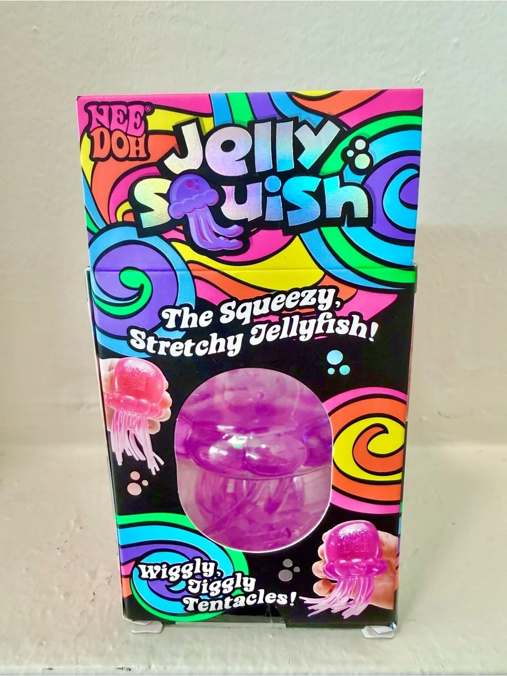 100% AUTHENTIC Schylling Needoh Jelly Squish - purple. Brand new, unopened!